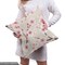Ambesonne East Fabric by the Yard, Japanese Flowering Cherry Blossom Symbolic Coming of Spring Season Eastern Inspired, Decorative Fabric for Upholstery and Home Accents, 1 Yard, Beige Rose
